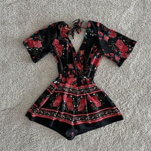 FRANCESCA’S— Floral Romper